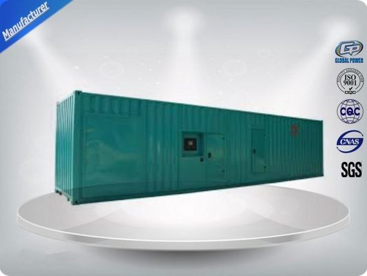 중국 컨테이너 타입 산업 발전기 세트, 비상 발전기 세트 600-750 Kw / Kva 협력 업체