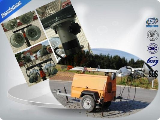 중국 단일 실린더 디젤 트레일러 이동 광탑 공기로 냉각된 렌터 협력 업체
