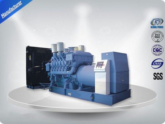 중국 MTU 엔진 고중량 디젤 발전기 24V DC 전기 50Hz 2250-2500 kW / kVA 협력 업체