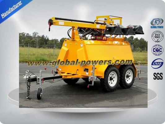 50Hz 건설 비상 이동식 조명 타워 8시간 연속 작동 협력 업체