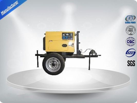 10-100Kva 30Kva Perkins 엔진에 의해 강화되는 디젤 엔진 트레일러 발전기 쉬운 움직이기 협력 업체