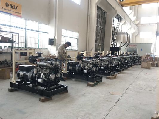 컴팩트 터보 충전 63kva FAWDE 오픈 디젤 발전기 H 단열 클래스 대전기와 함께 협력 업체